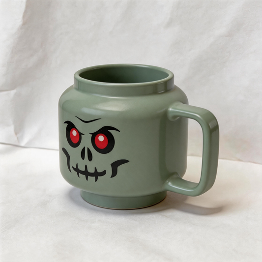 Skull Face Imitation Mug 8.5 Oz